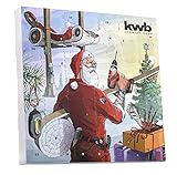 kwb Adventskalender 2017 Limited Edition (24 Türchen mit hochwertigem Werkzeug, inkl. Tasche, Tischkalender), Version