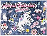 Einhorn Körperpflege Adventskalender - JEANS EDITION - Kosmetik Weihnachtskalender Unicorn